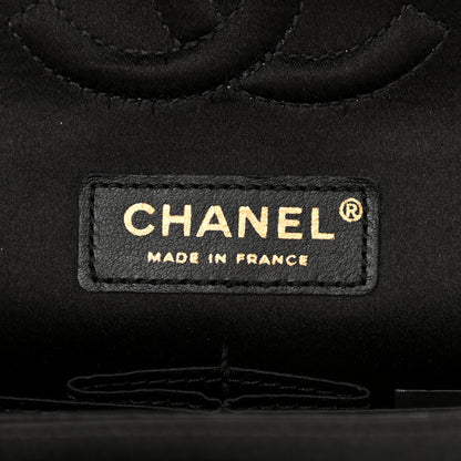 Chanel Satin Sequin Medium Paris Shanghai Double Flap Green 5 of 8