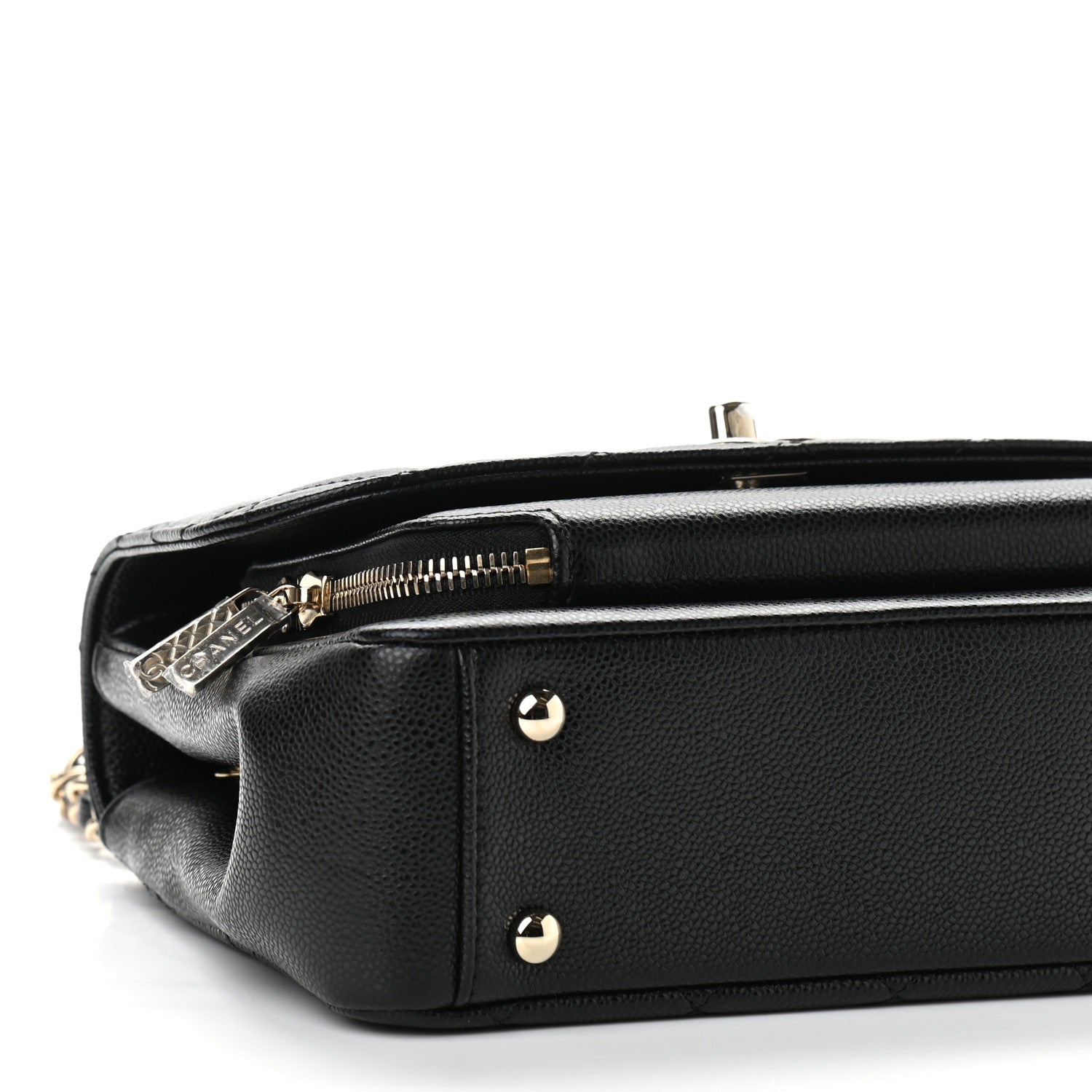 Chanel Caviar Quilted Medium Business Affinity Flap Black 10 of 12