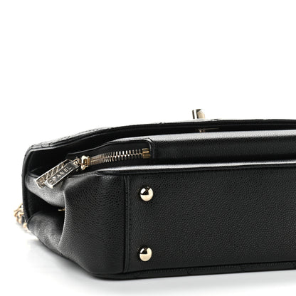 Chanel Caviar Quilted Medium Business Affinity Flap Black 10 of 12