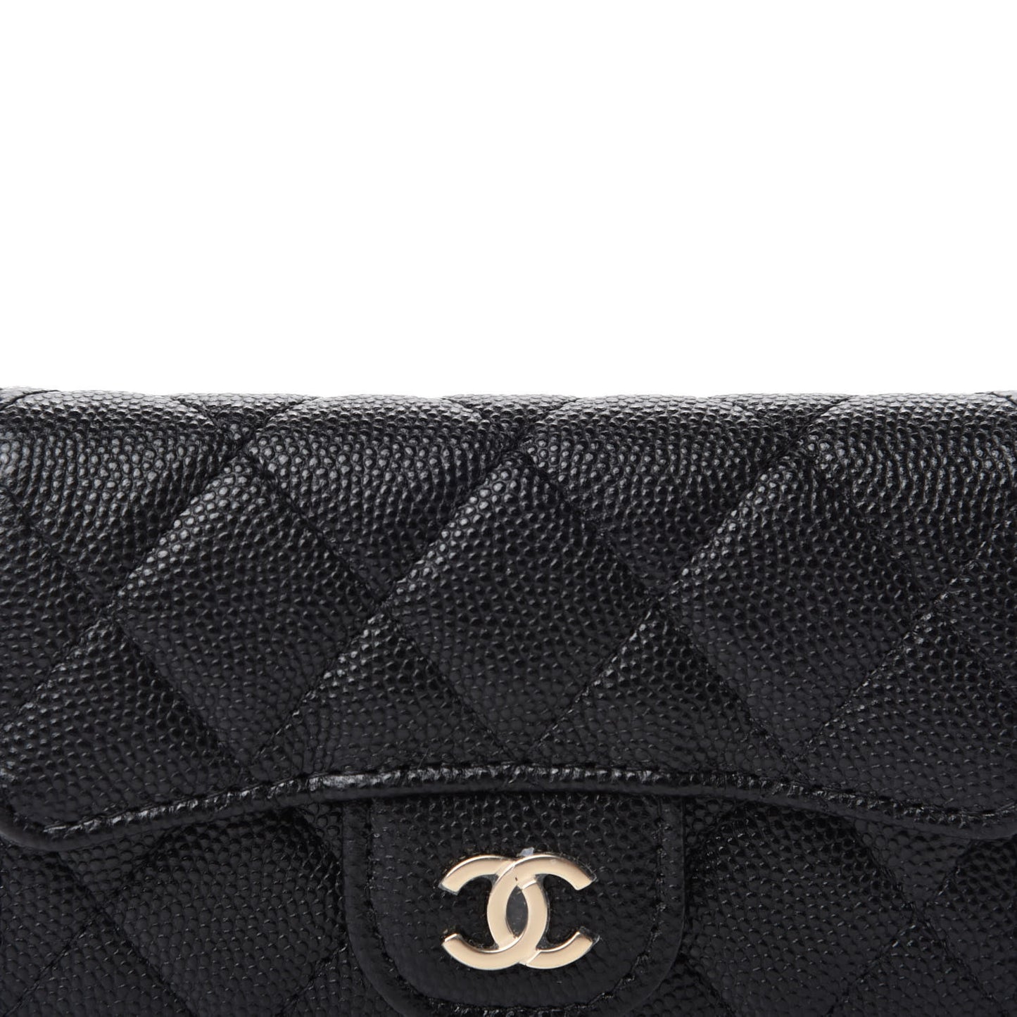 Caviar Quilted Belt Bag Black