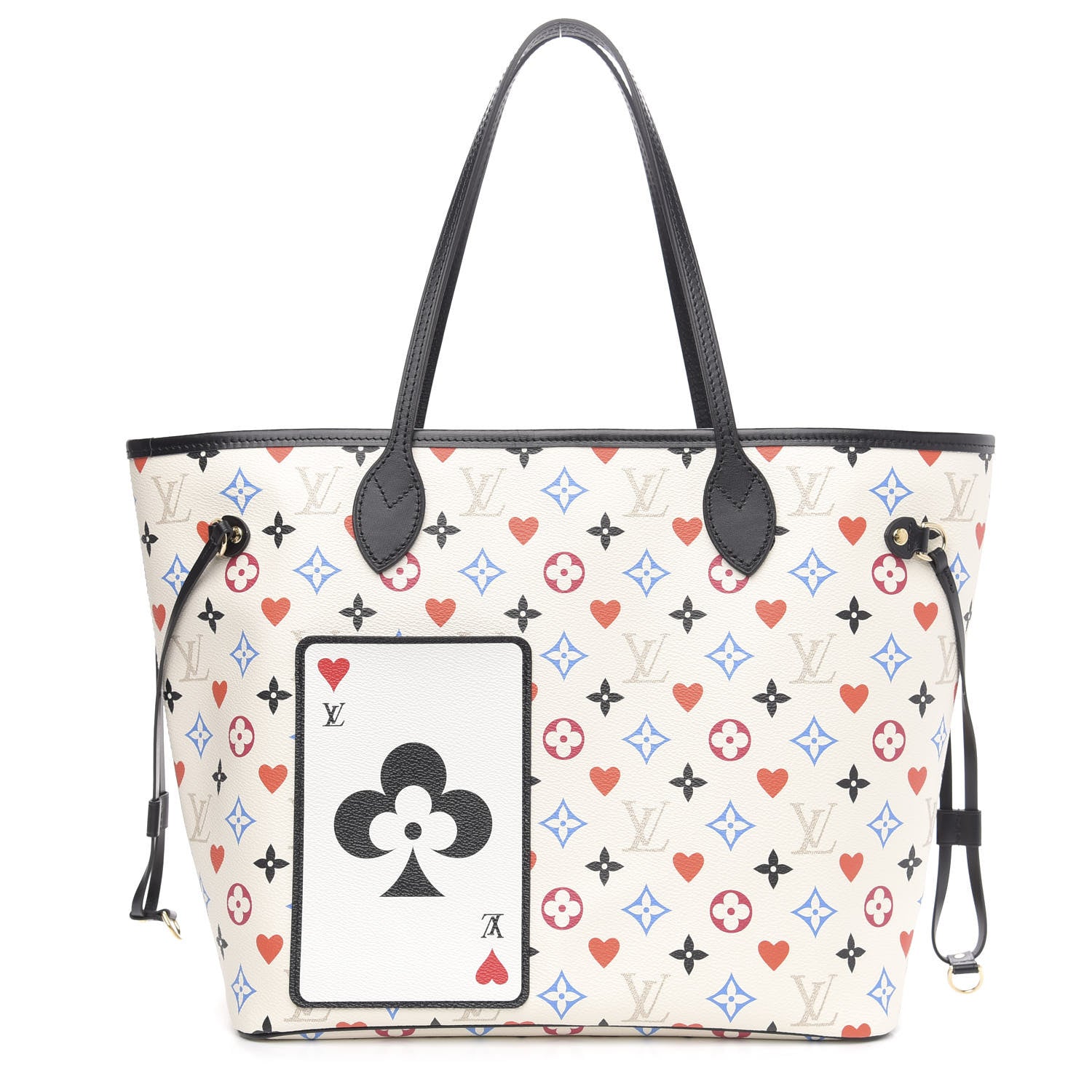 Louis Vuitton Game On Neverfull MM White 1 of 10