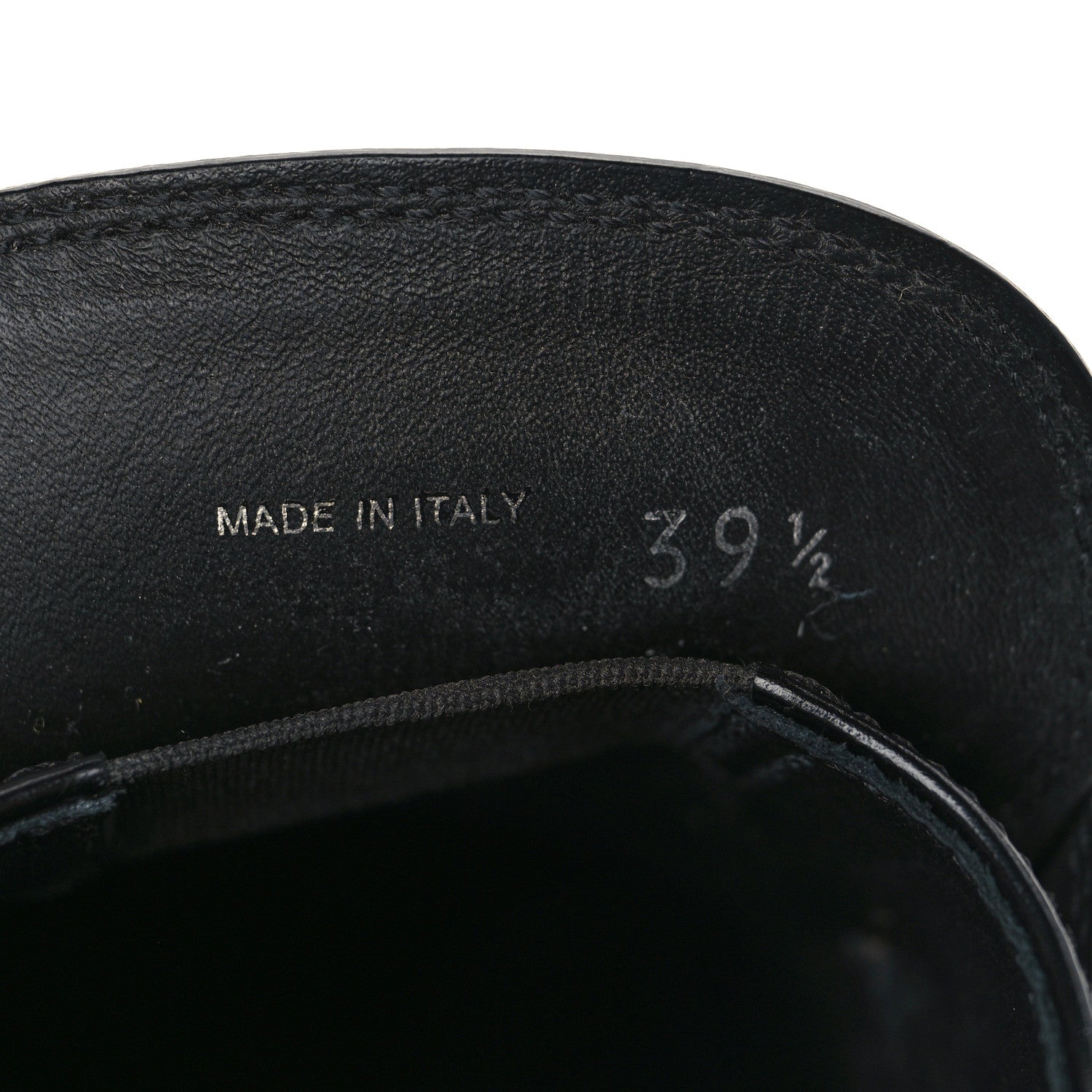 Prada Spazzolato Metal Triangle Logo 50mm Loafers 39.5 Black 8 of 8