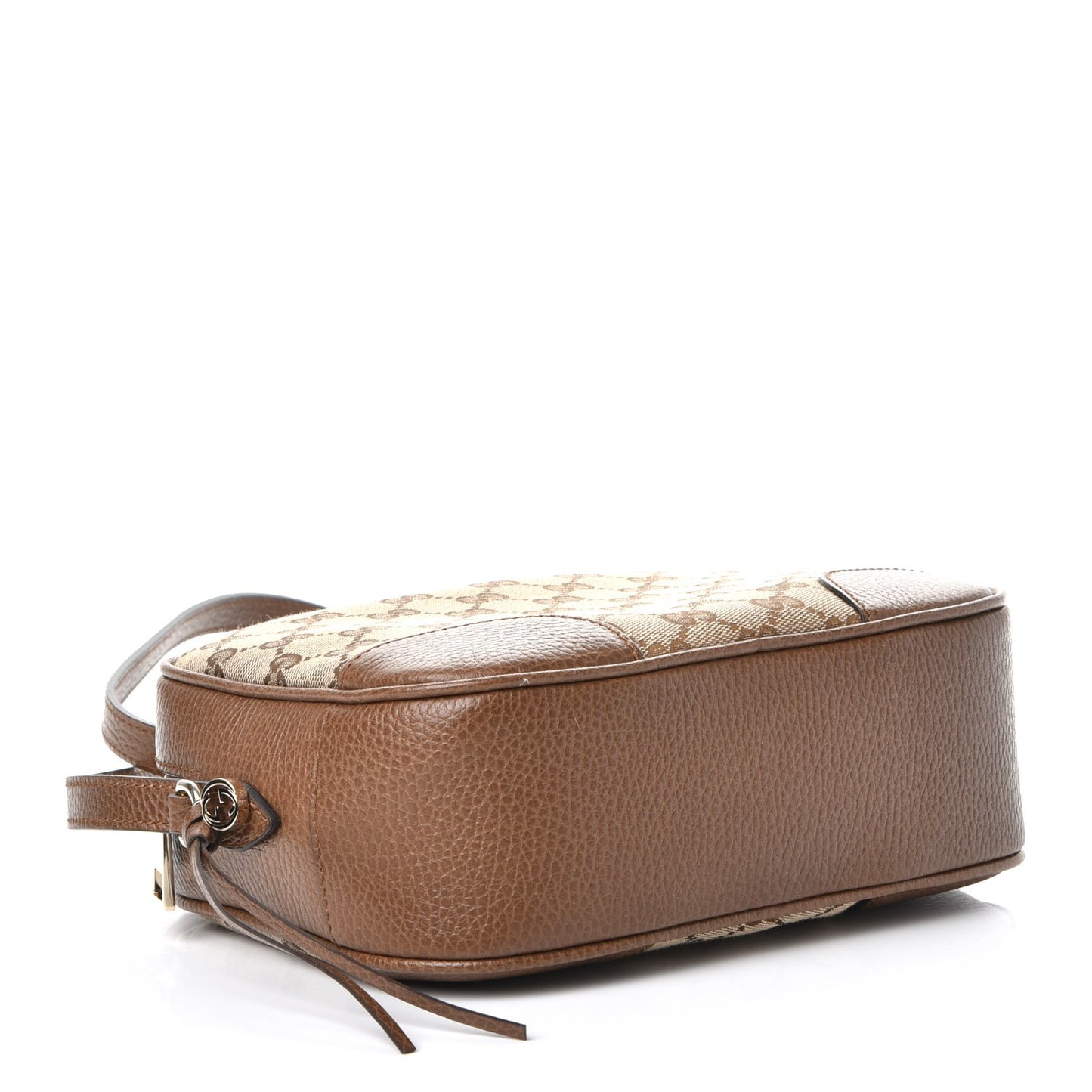 Monogram Mini Bree Messenger Bag Beige Tabacco