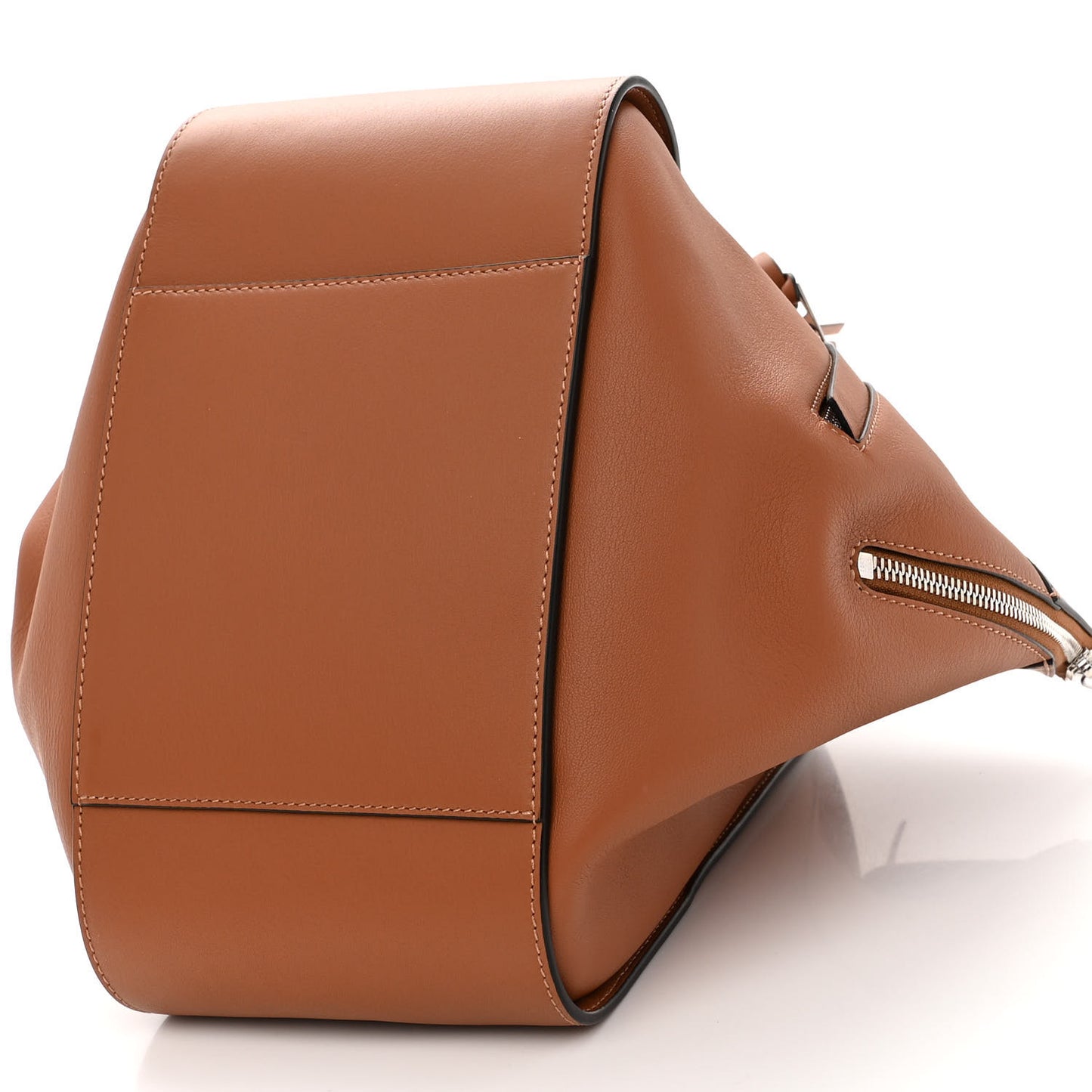 Calfskin Small Hammock Shoulder Bag Tan