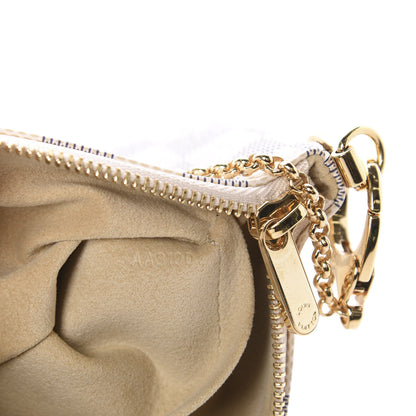 Louis Vuitton Damier Azur Pochette Milla MM 9 of 10