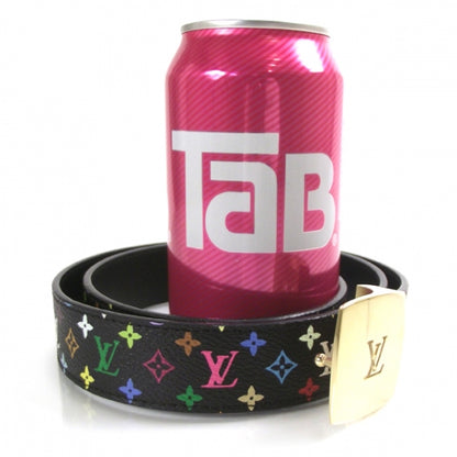 Louis Vuitton Monogram Multicolor LV Cut Reversible Belt 85/34 5 of 5