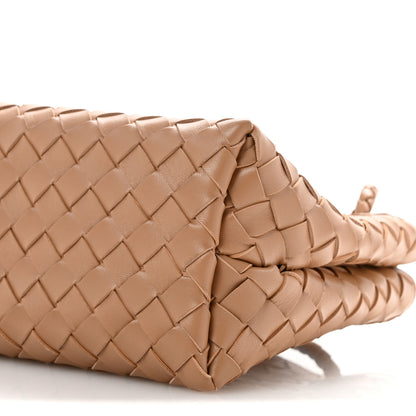 Bottega Veneta Nappa Intrecciato Small Andiamo Shoulder Bag Biscuit 9 of 11