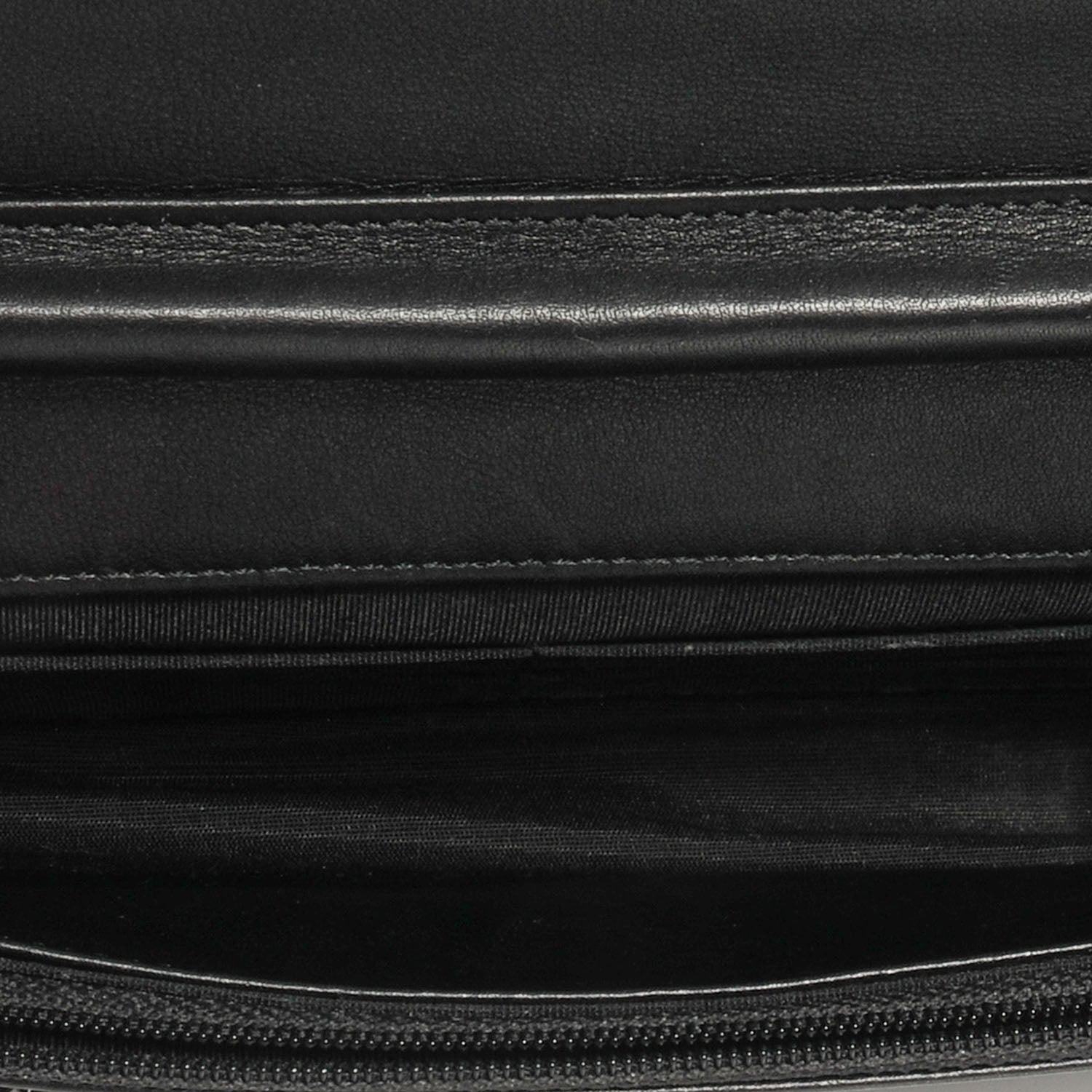 Chanel Caviar Timeless CC Wallet on Chain WOC Black 6 of 8