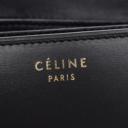 Celine Box Calfskin Small Classic Box Flap Bag Black 7 of 8