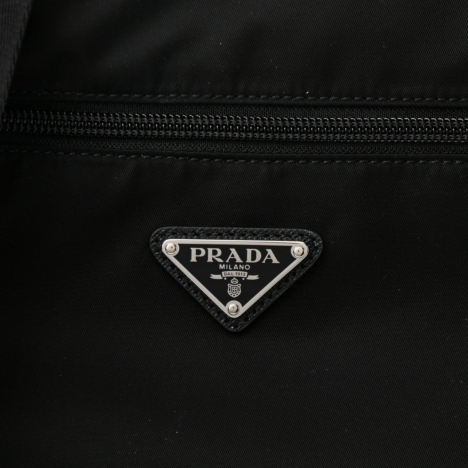 Prada Tessuto Nylon Messenger Bag Black 6 of 8