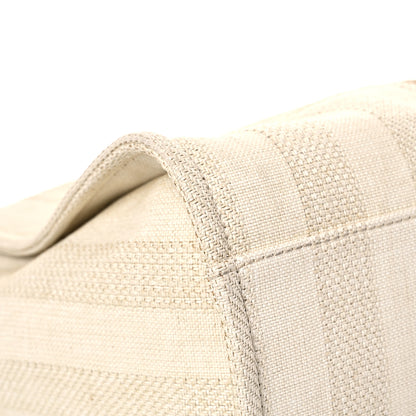 Chanel Mixed Fibers Striped Medium Deauville Tote Beige 8 of 13
