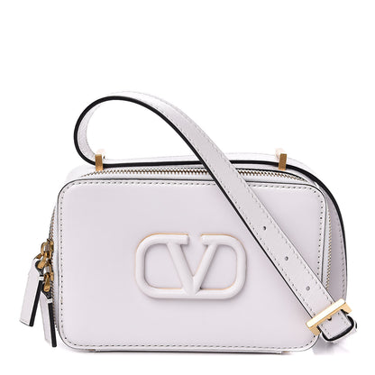 Valentino Garavani Smooth Calfskin VSling Crossbody Bag White 1 of 9
