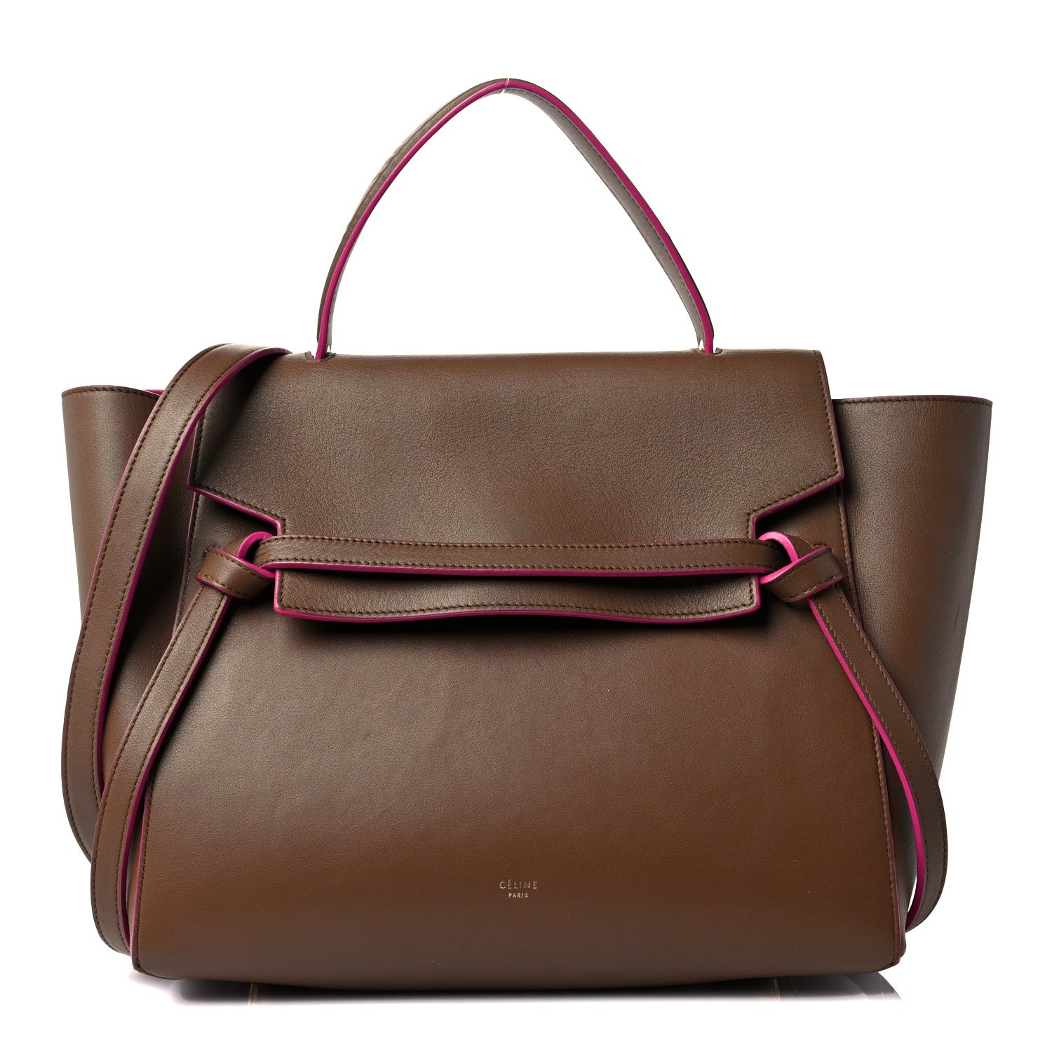 Celine Smooth Calfskin Small Belt Bag Camel Pink 1 of 14