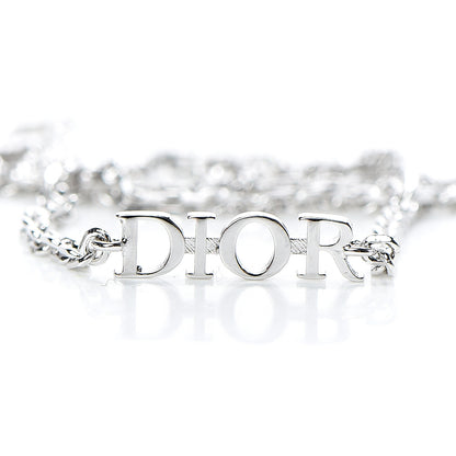 Christian Dior Crystal Star Elephant Necklace Silver 5 of 6