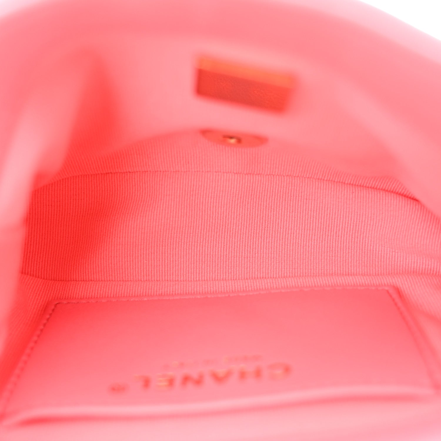 Chanel Lambskin Quilted Mini Funky Town Flap Pink 5 of 10