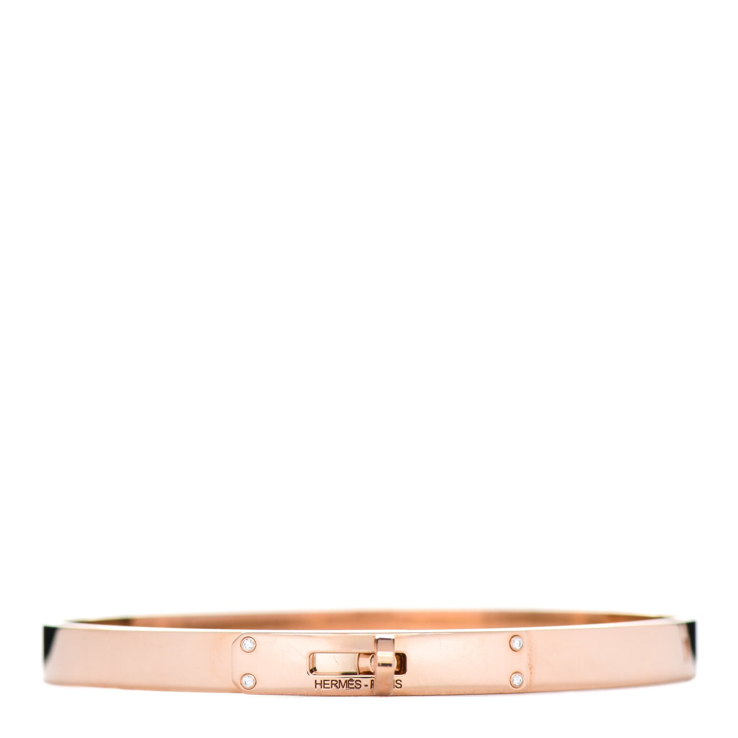 18K Rose Gold Diamond PM Kelly Bracelet ST