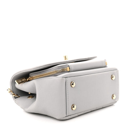 Chanel Caviar Quilted Small Business Affinity Flap Grey 4 of 12