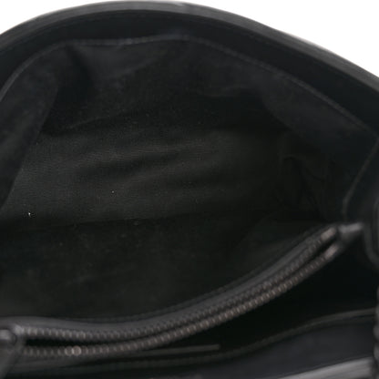 Saint Laurent Calfskin Y Quilted Monogram Monochrome Small Loulou Chain Satchel Black 5 of 11