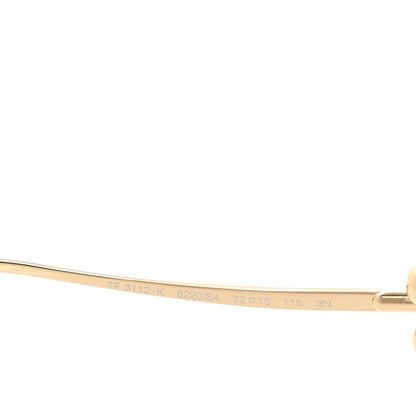 Tiffany Metal TF3112K HardWear Sunglasses Gold Grey 6 of 8