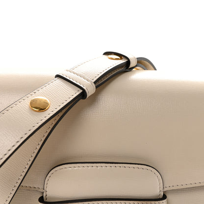 Gucci Azalea Calfskin Horsebit 1955 Shoulder Bag Mystic White 8 of 10