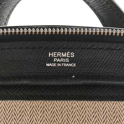 Hermes Grained Monsieur Cityback 27 Black 6 of 11