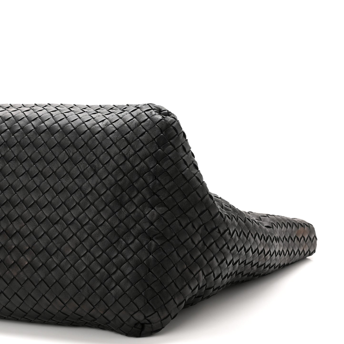 Nappa Intrecciato Large Cesta Tote Black