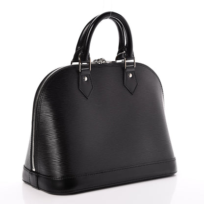 Louis Vuitton Epi Alma PM Black 3 of 10