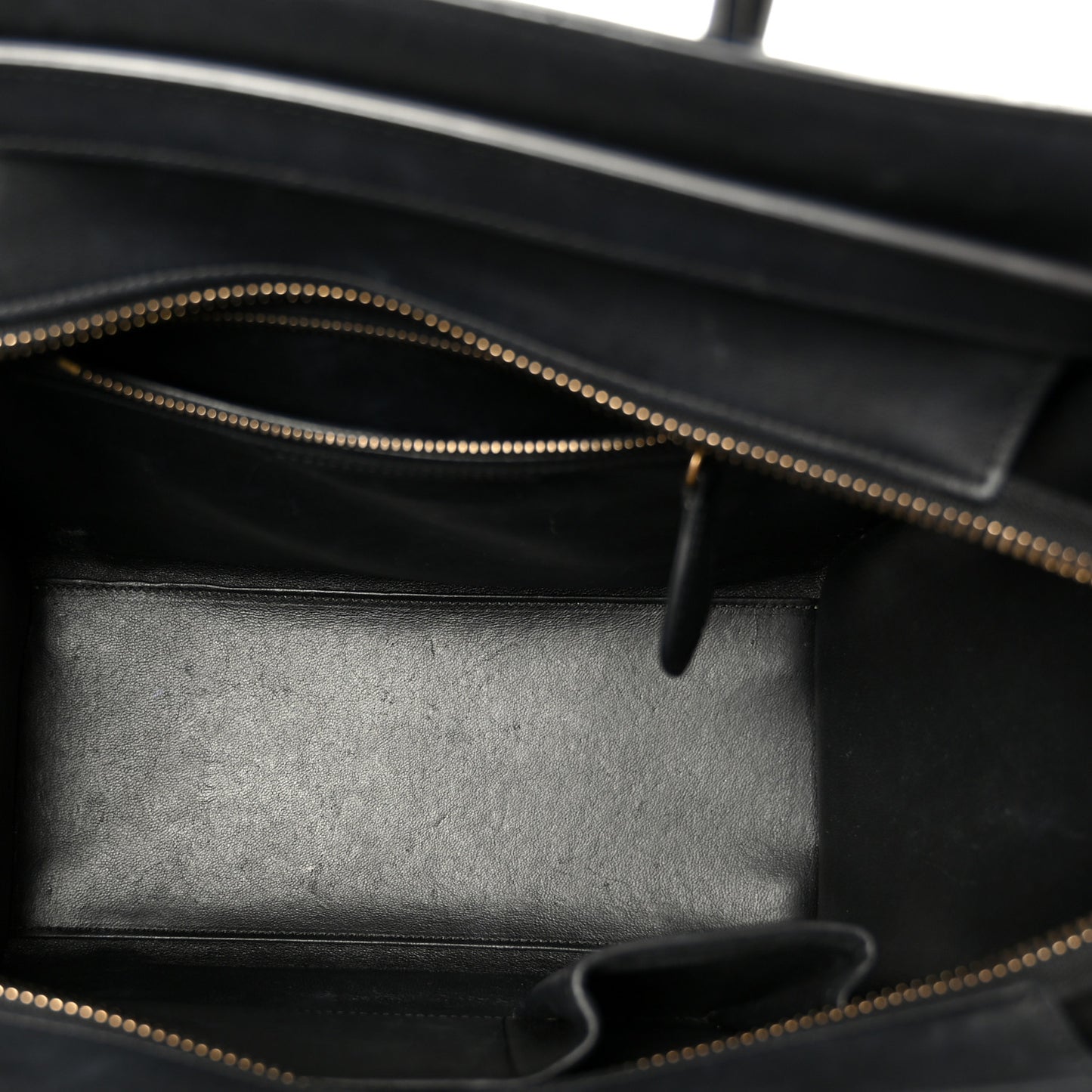 Smooth Calfskin Micro Luggage Black