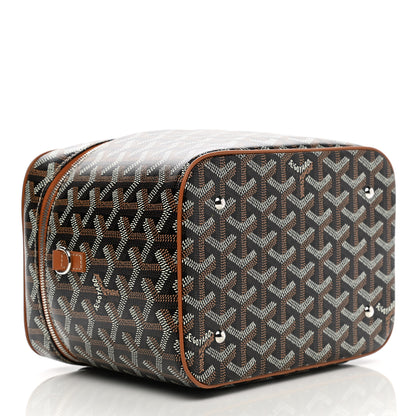 Goyard Goyardine Muse Vanity Case Black Gold 5 of 7