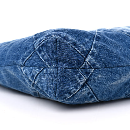 Chanel Denim Quilted Small Chanel 22 Blue 8 of 9