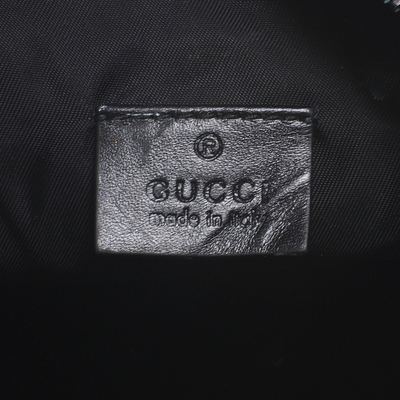 Gucci Guccissima Cosmetic Case Black 6 of 7