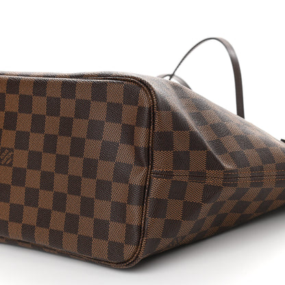 Louis Vuitton Damier Ebene Neo Neverfull MM Rose Ballerine 9 of 9