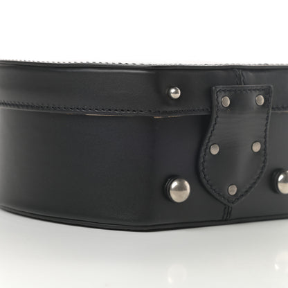 Saint Laurent Calfskin Small Mica Hat Box Black 9 of 11