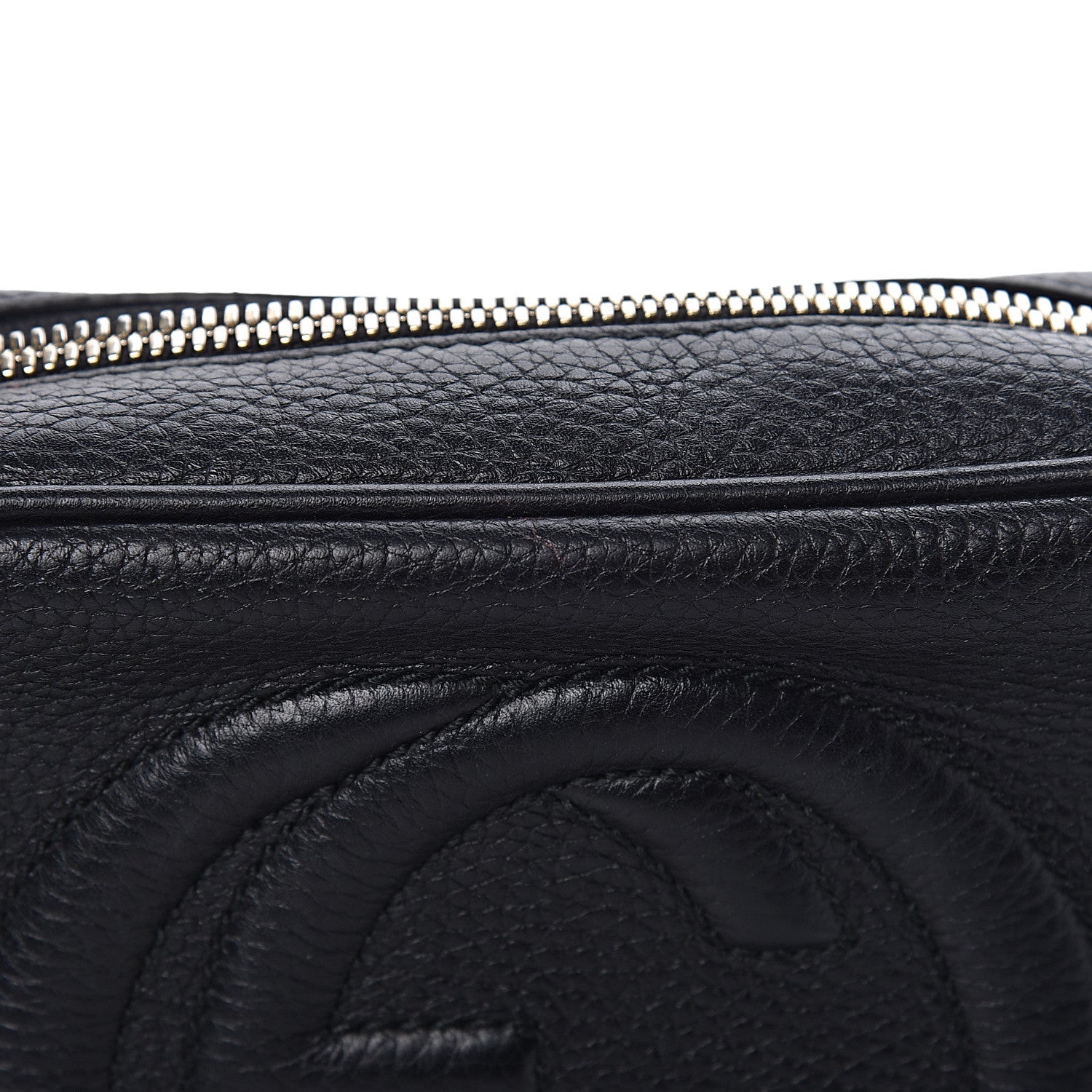 Gucci Pebbled Calfskin Small Soho Disco Bag Black 15 of 19
