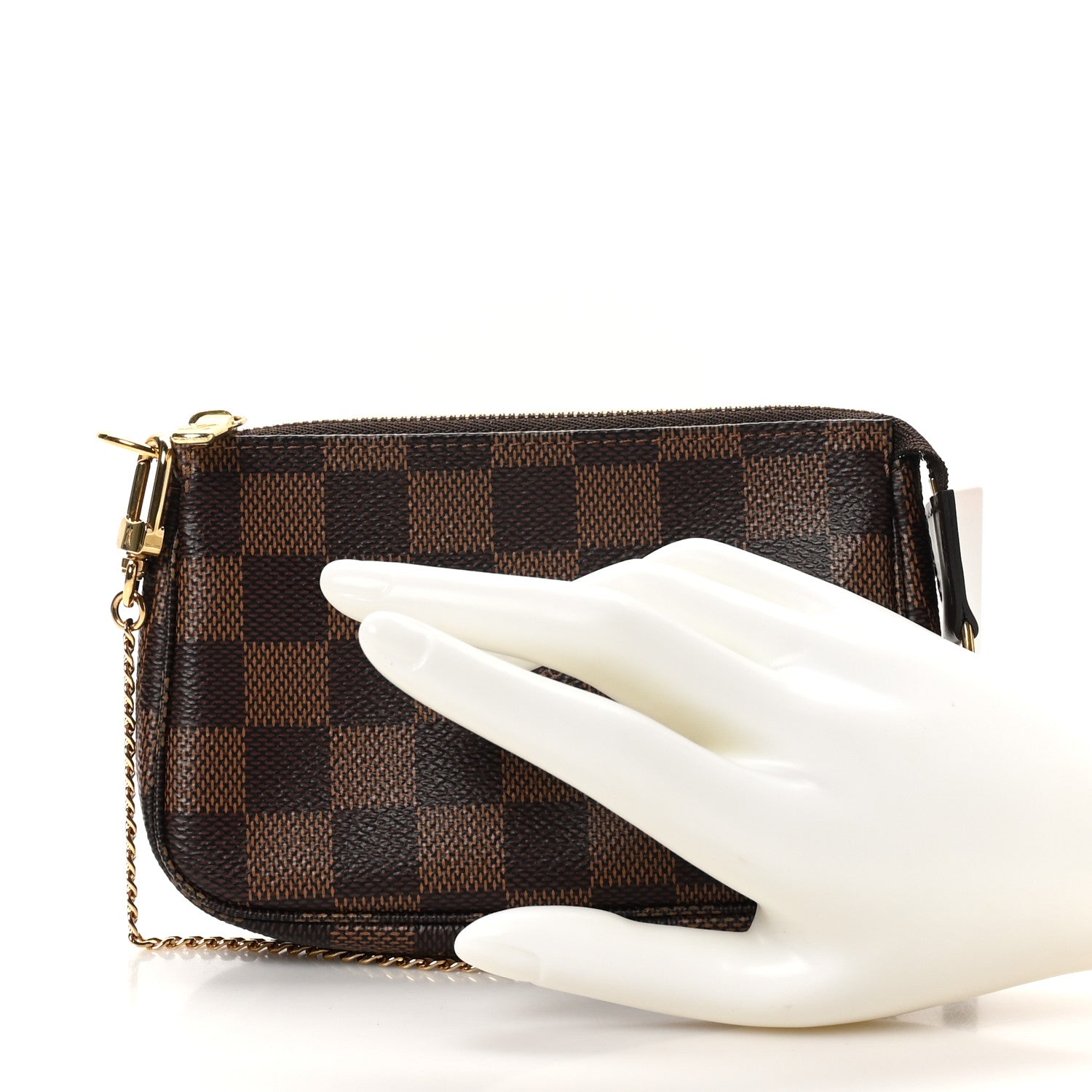 Louis Vuitton Damier Ebene Mini Pochette Accessories 2 of 11