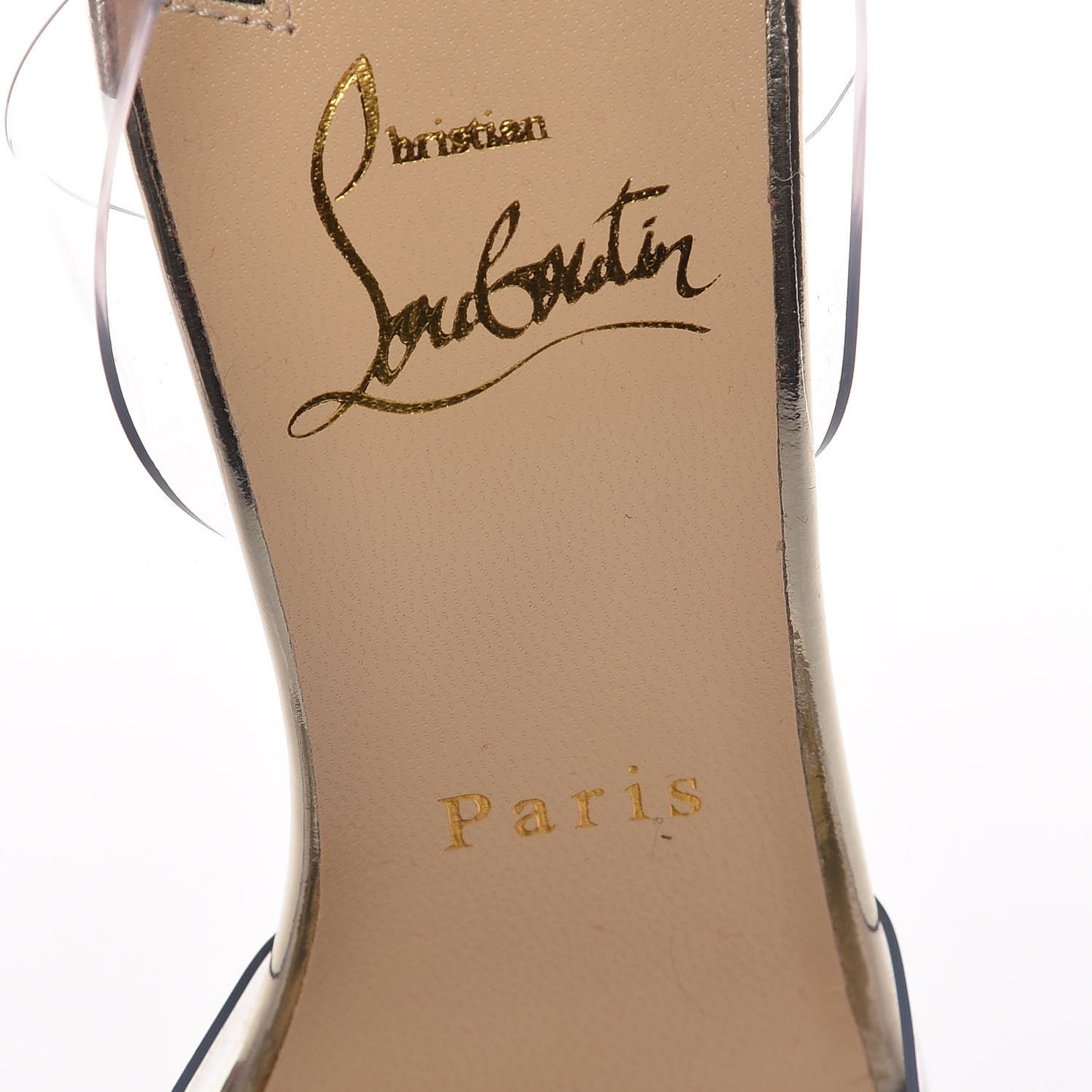 PVC Specchio Spikoo 100 Pumps 35.5 Light Gold