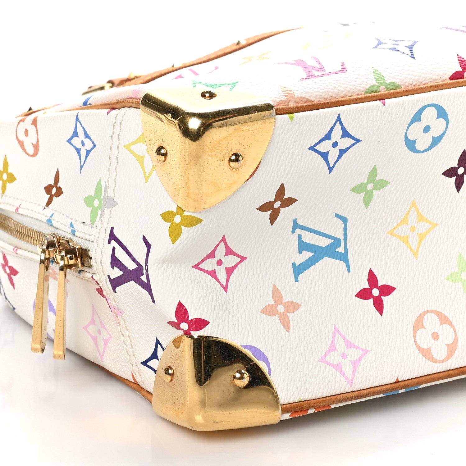 Louis Vuitton Monogram Multicolor Trouville White 8 of 10
