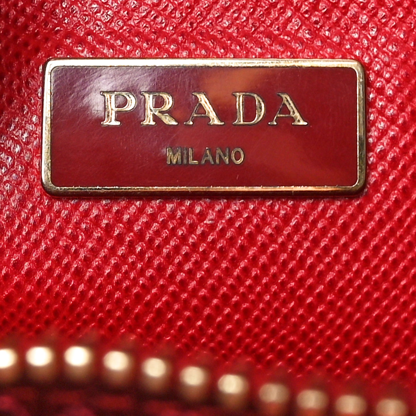 Saffiano Cuir Open Promenade Tote Fuoco
