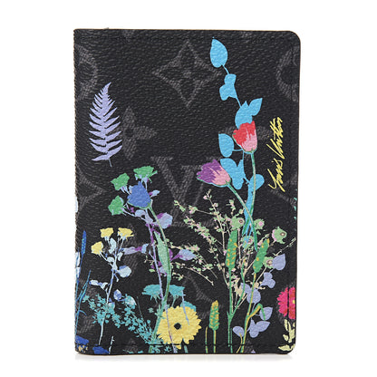 Louis Vuitton Monogram Eclipse Flower Print Pocket Organizer NM 1 of 7