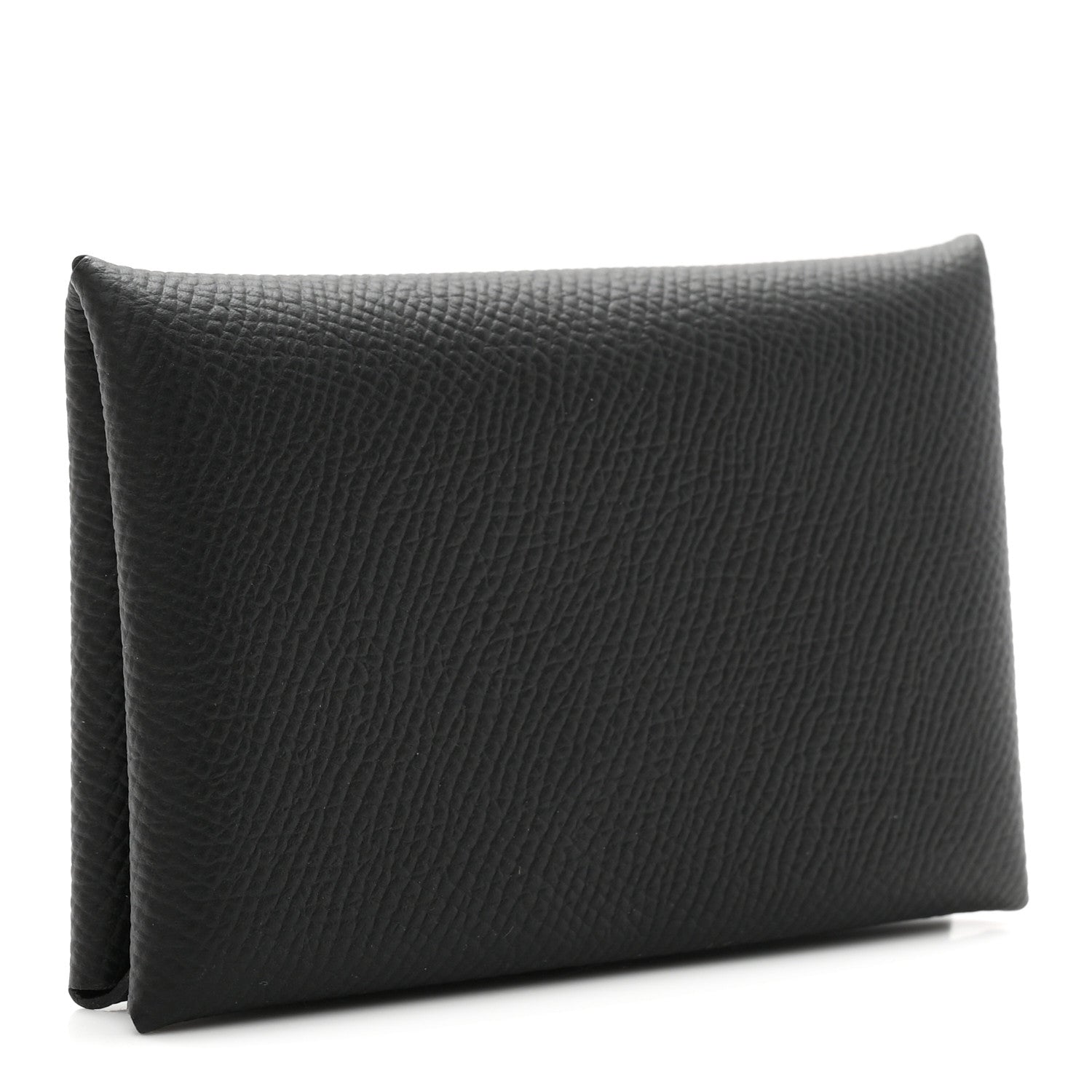 Hermes Epsom Calvi Card Case Black 3 of 8