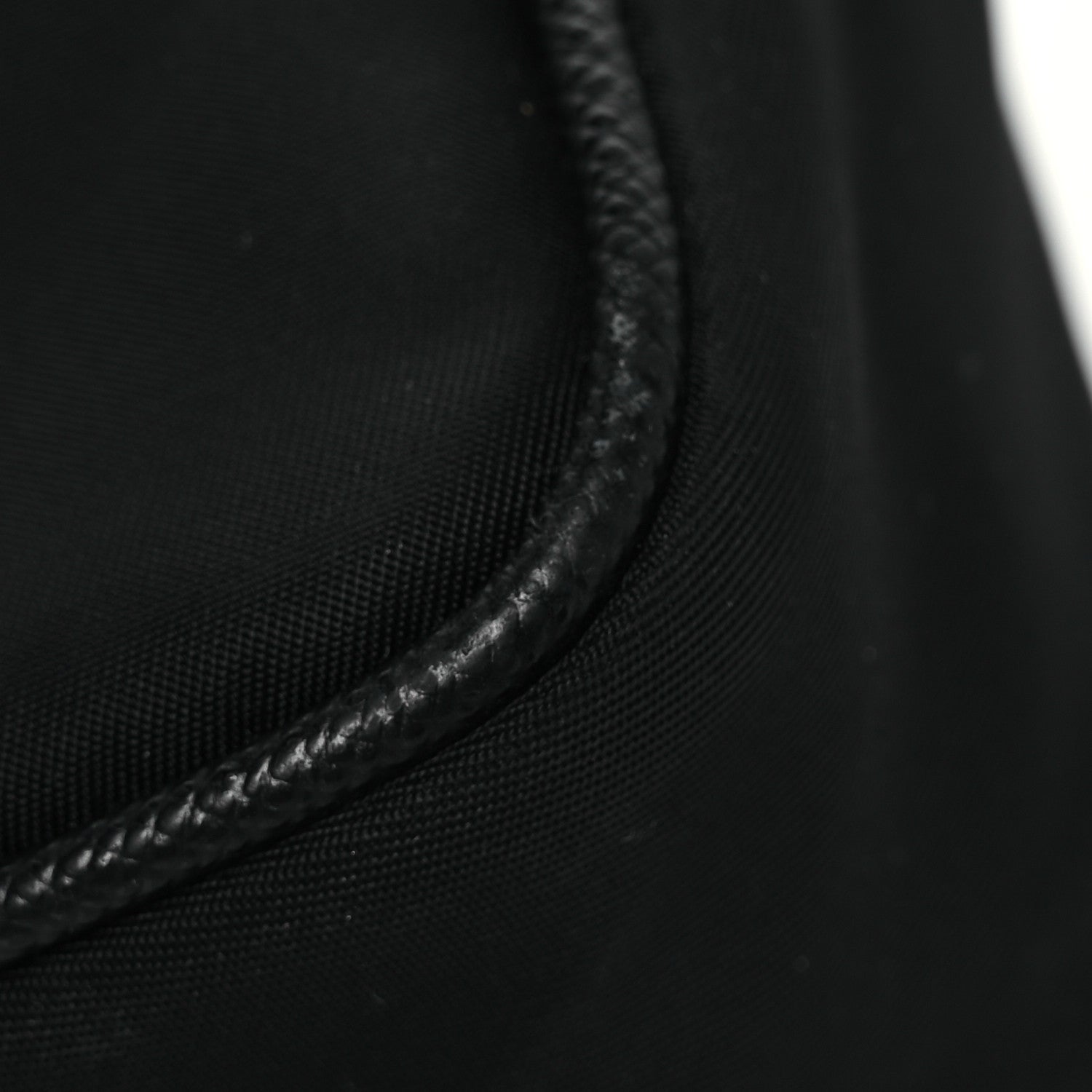 Prada Tessuto Nylon Saffiano Pocket Messenger Shoulder Bag Black 14 of 15