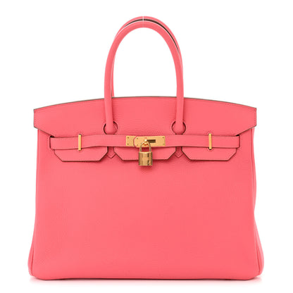 Hermes Togo Birkin 35 Rose Lipstick 1 of 16