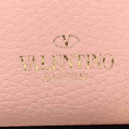 Valentino Garavani Pebbled Calfskin Medium Rockstud Flip Lock Crossbody Bag Loto 6 of 11