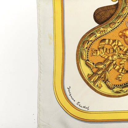 Hermes Silk Grand Apparat Scarf 90 5 of 5