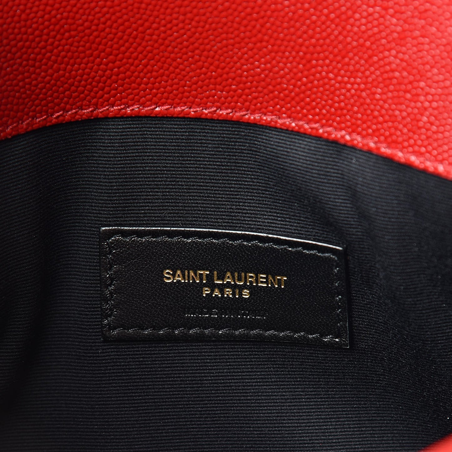 Grain De Poudre Uptown Pouch Red