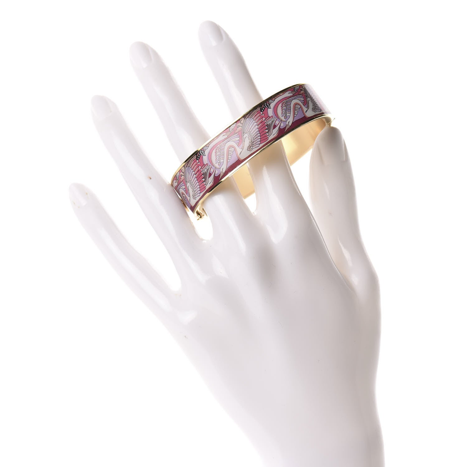 Louis Vuitton Enamel Monogram Confidential PM Bracelet Rose Pink 3 of 5