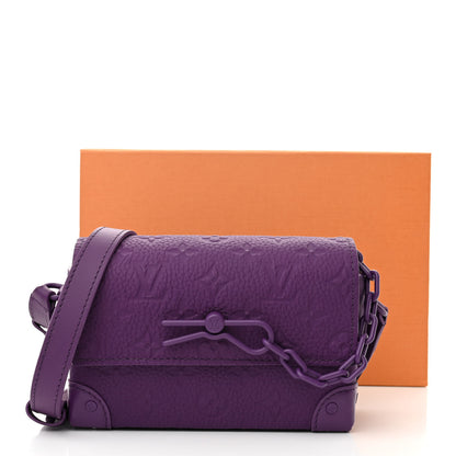 Louis Vuitton Taurillon Monogram Steamer Wearable Wallet Purple Night 11 of 11