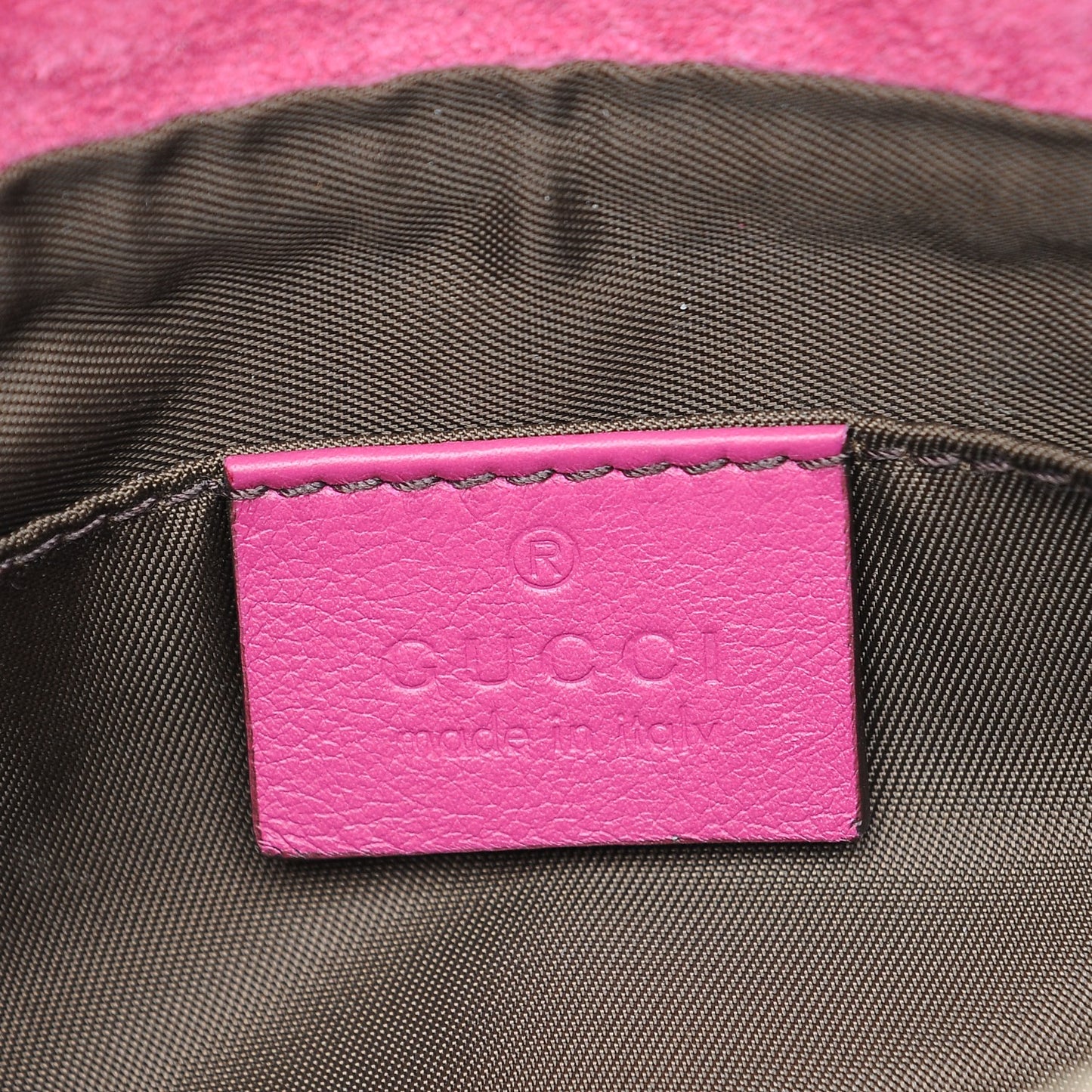 Soft Patent Soho Cosmetic Case Bright Bougainvillea