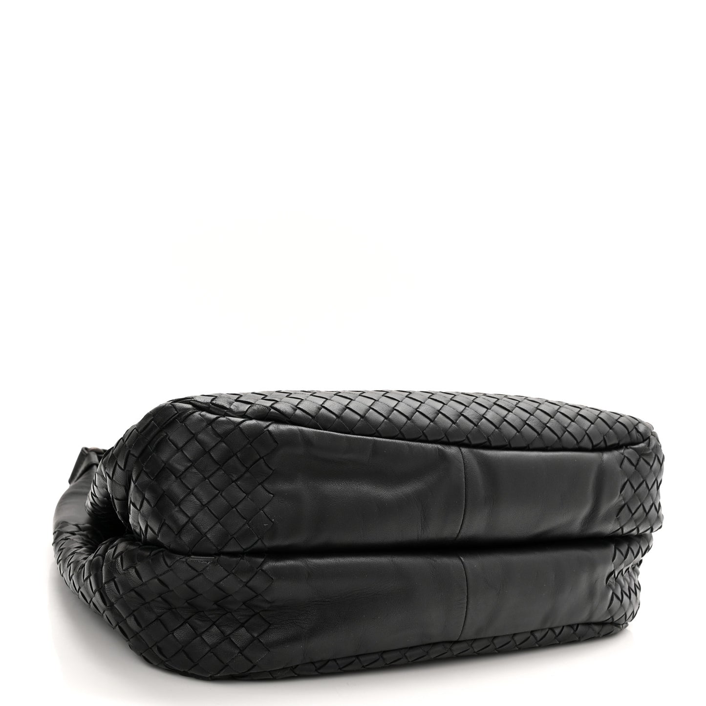 Nappa Intrecciato Medium Campana Black