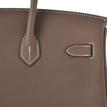 Hermes Togo Birkin 35 Etoupe 12 of 38